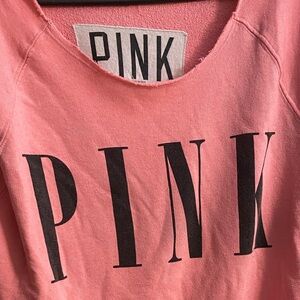 PINK Pink off-the-shoulder sweater- size S